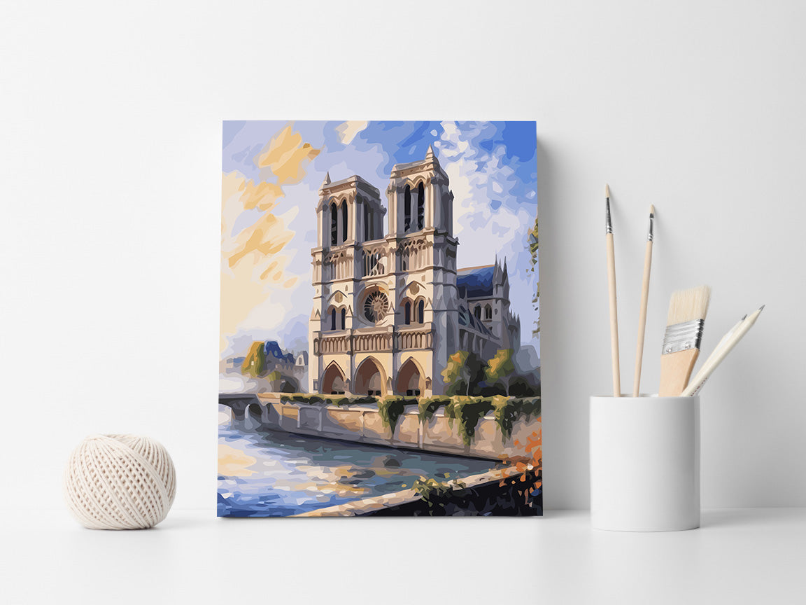 Pictura pe Numere – Catedrala Notre Dame 6400