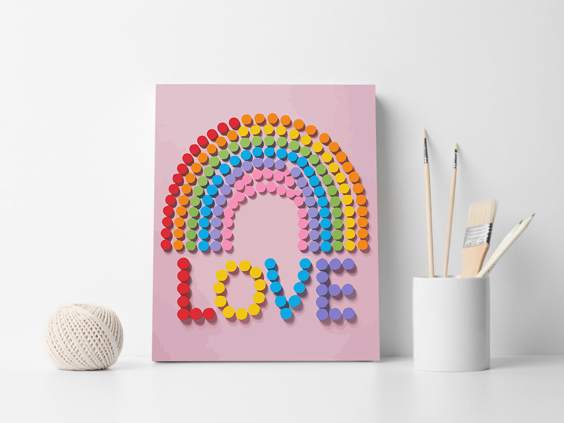 Pictura pe Numere – Love 6446