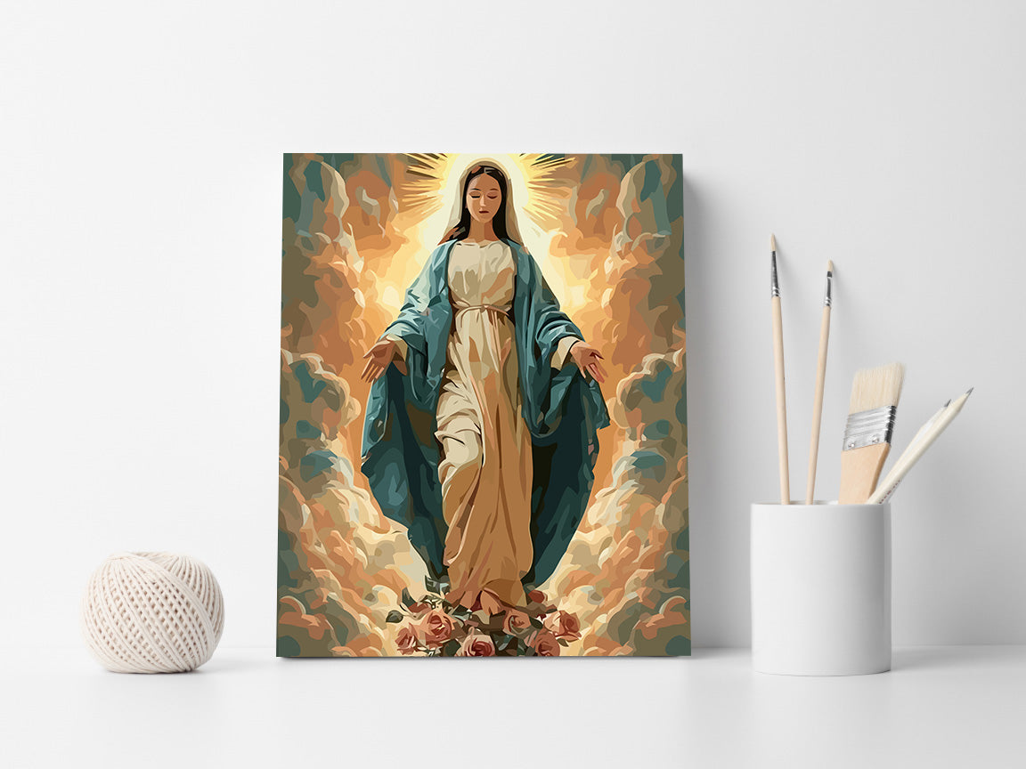 Pictura pe Numere – Fecioara Maria 6273