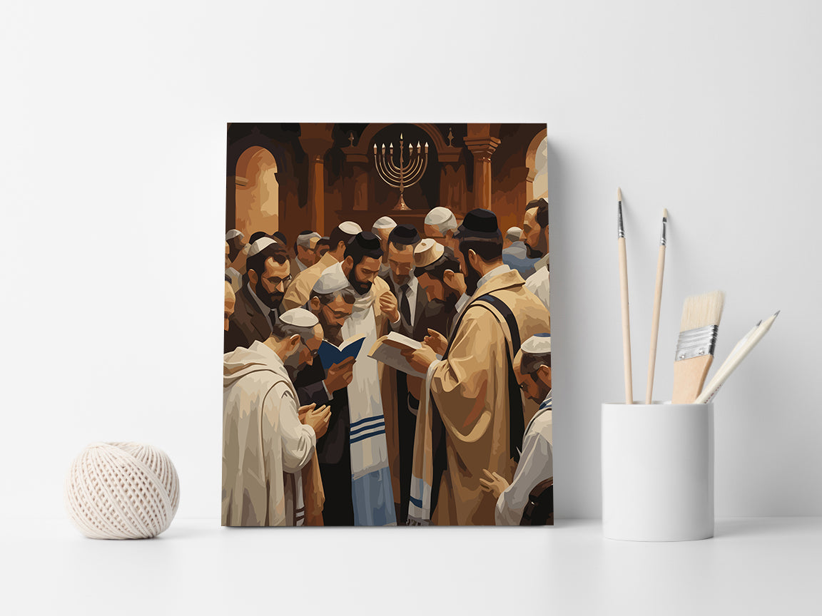 Pictura pe Numere – Ceremonia De Citire A Torei 6297