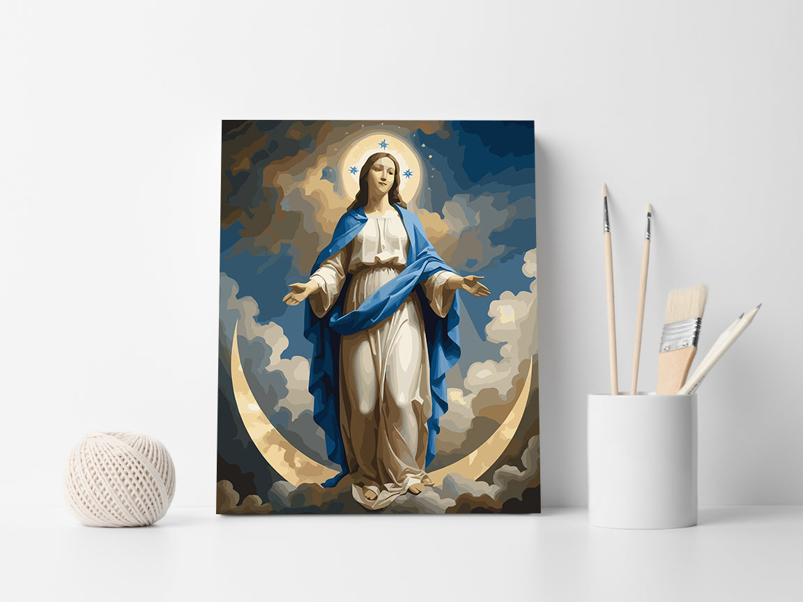 Pictura pe Numere – Fecioara Maria 6307