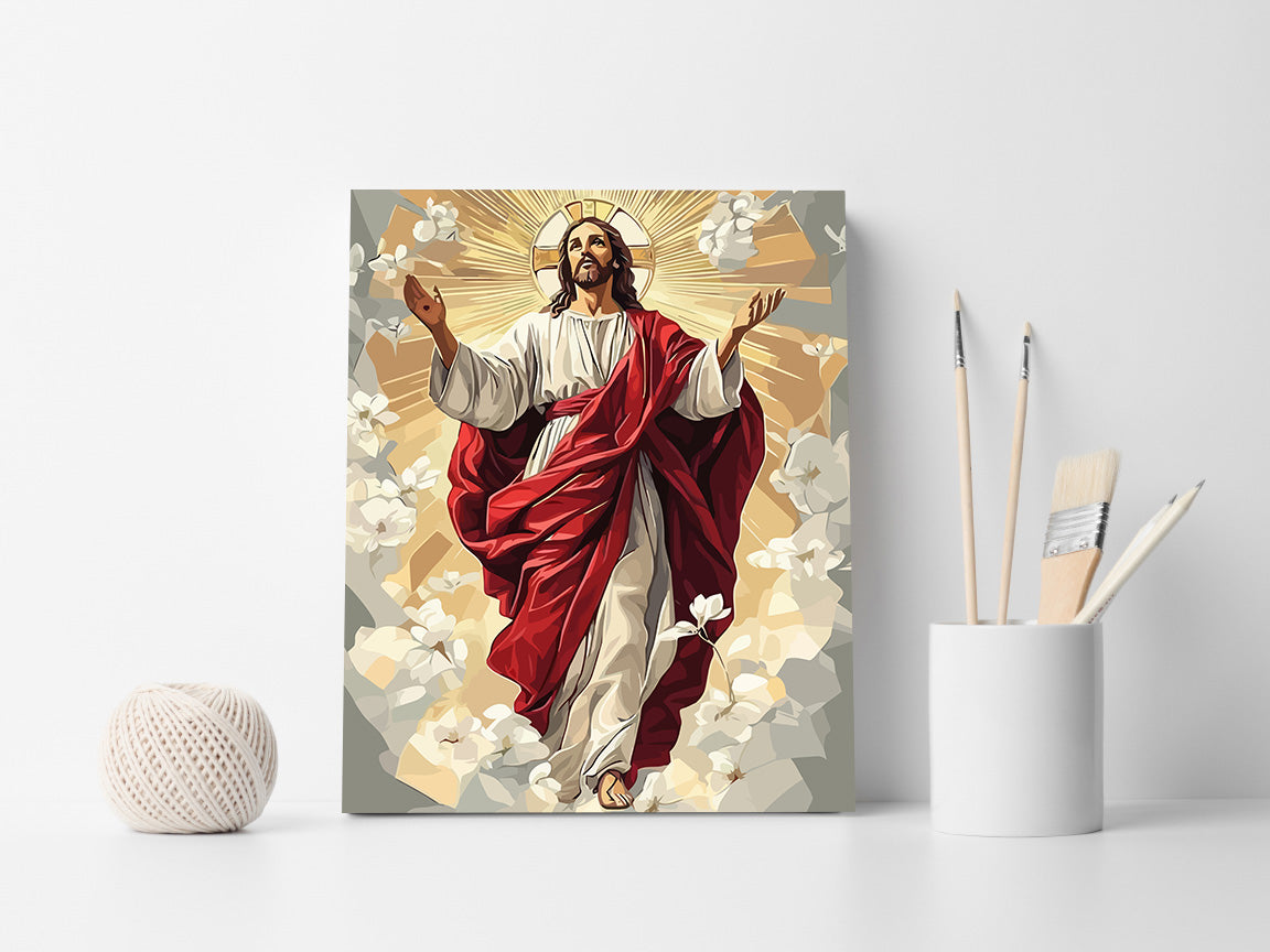 Pictura pe Numere – Isus Hristos 6245