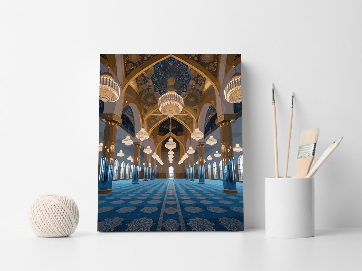 Pictura pe Numere – Moscheea Sheikh Zayed 6325