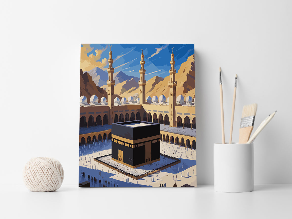 Pictura pe Numere – Marea Moschee Din Mecca 6337