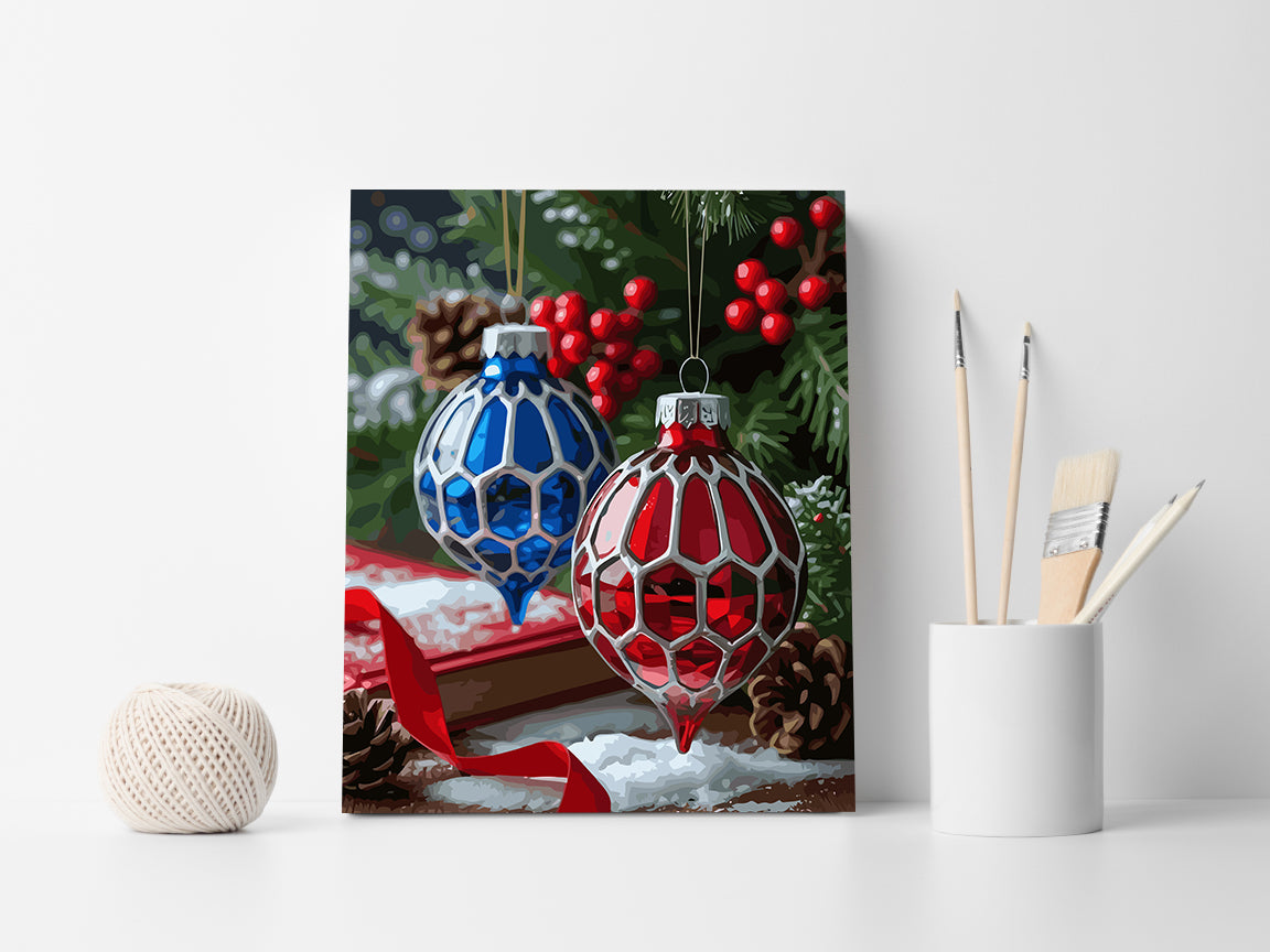 Pictura pe Numere – Decoratiuni De Craciun 6185