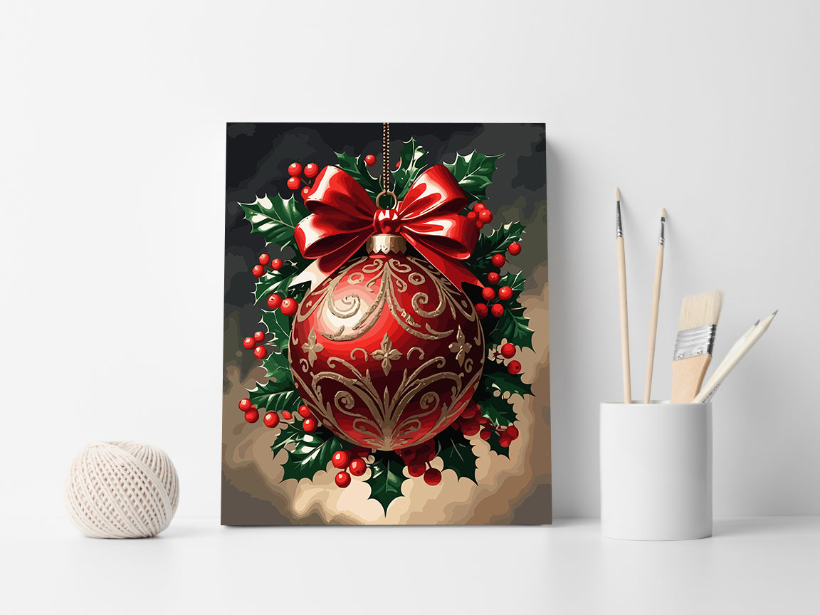Pictura pe Numere – Decoratiuni De Craciun 6202