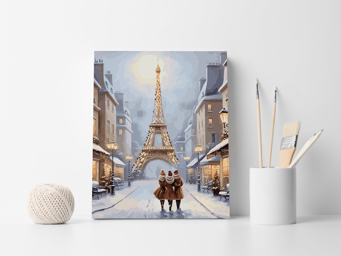 Pictura pe Numere – Iarna in Paris 6210