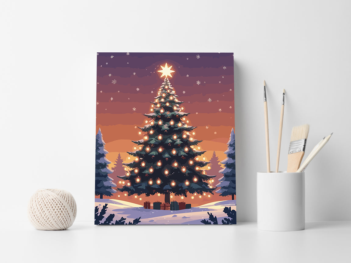 Pictura pe Numere – Brad De Craciun 6226