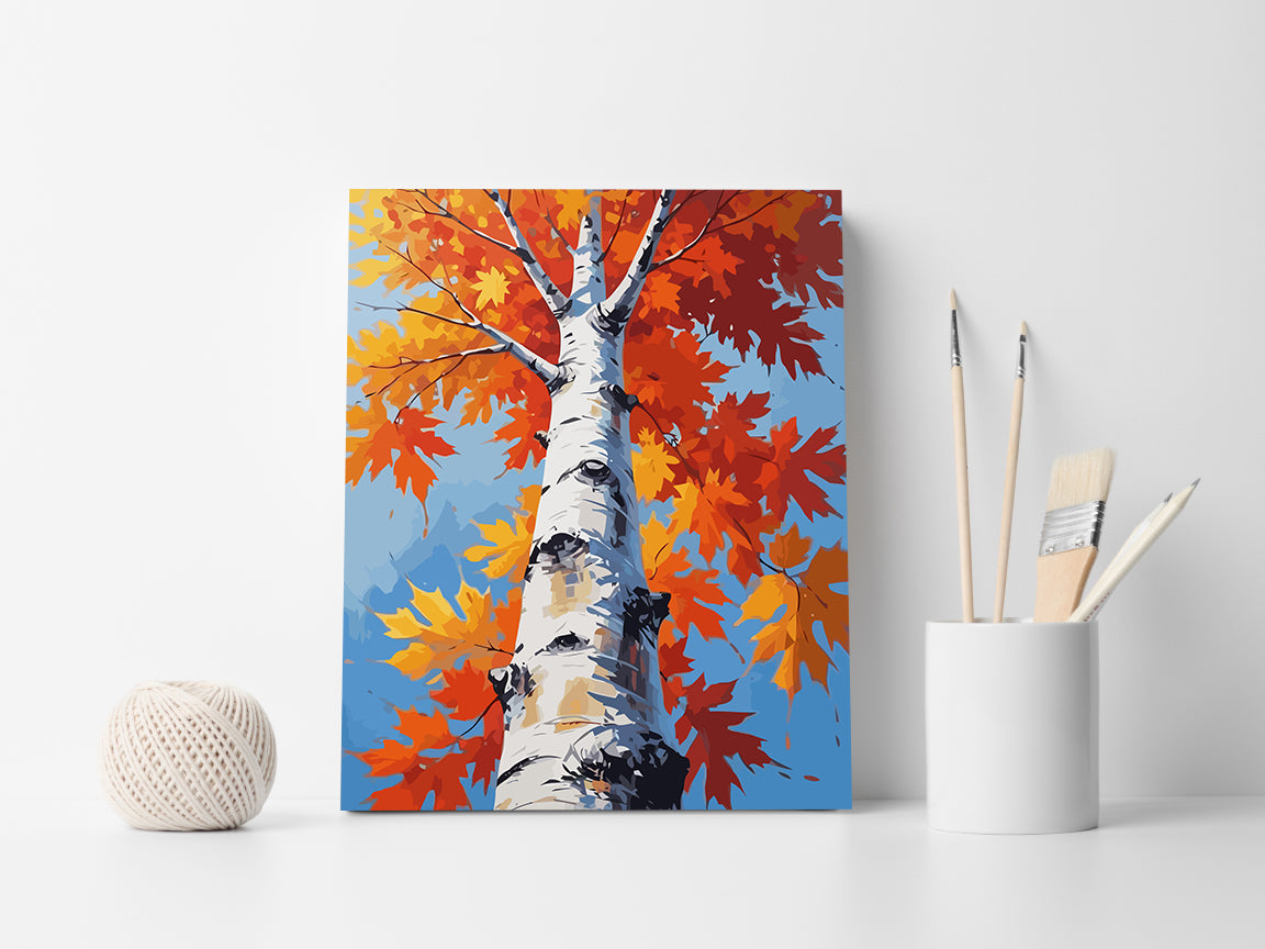 Pictura pe Numere – Peisaj de Toamna 6068