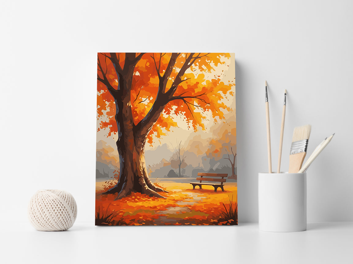 Pictura pe Numere – Peisaj de Toamna 6073
