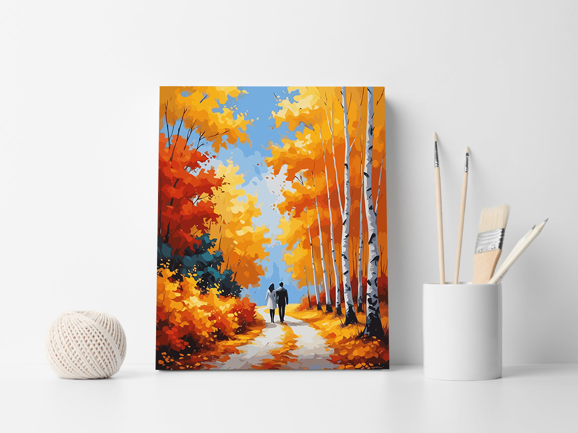 Pictura pe Numere – Peisaj de Toamna 6077