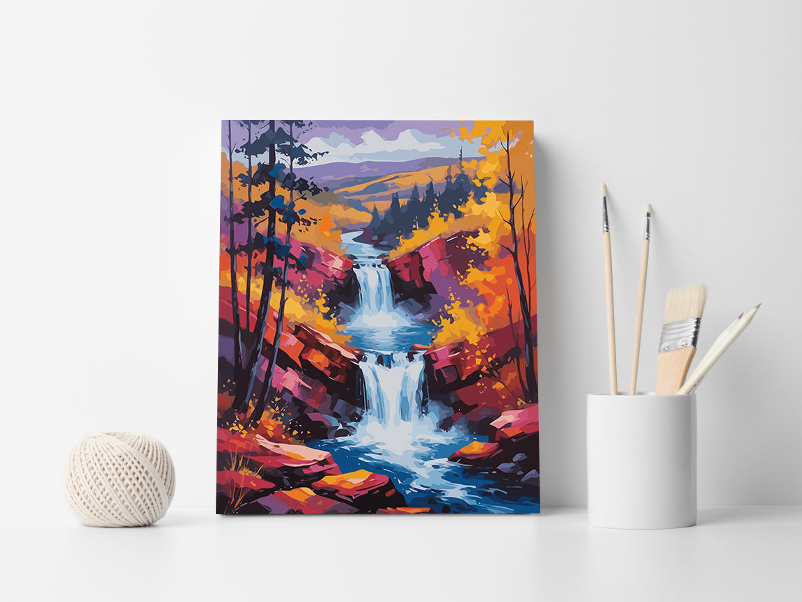 Pictura pe Numere – Peisaj de Toamna 6078