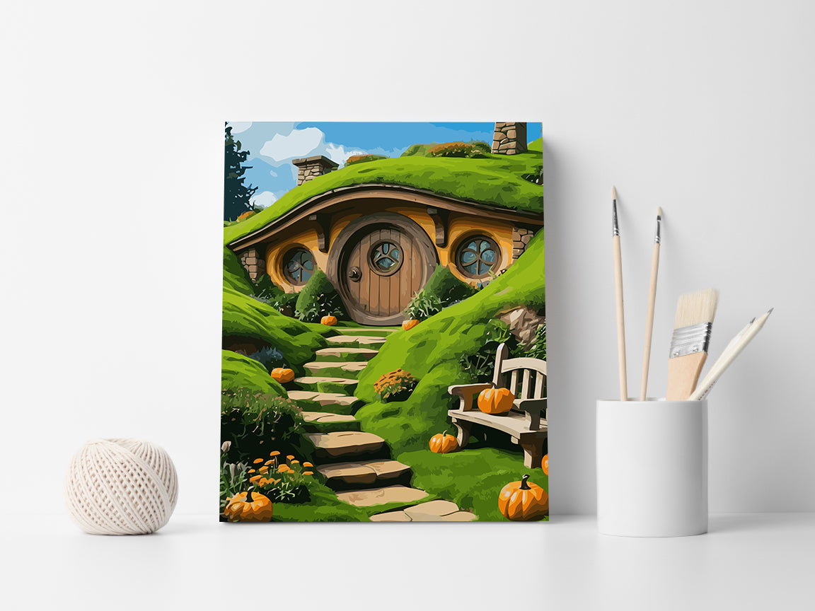 Pictura pe Numere – Casuta in Padure 6103