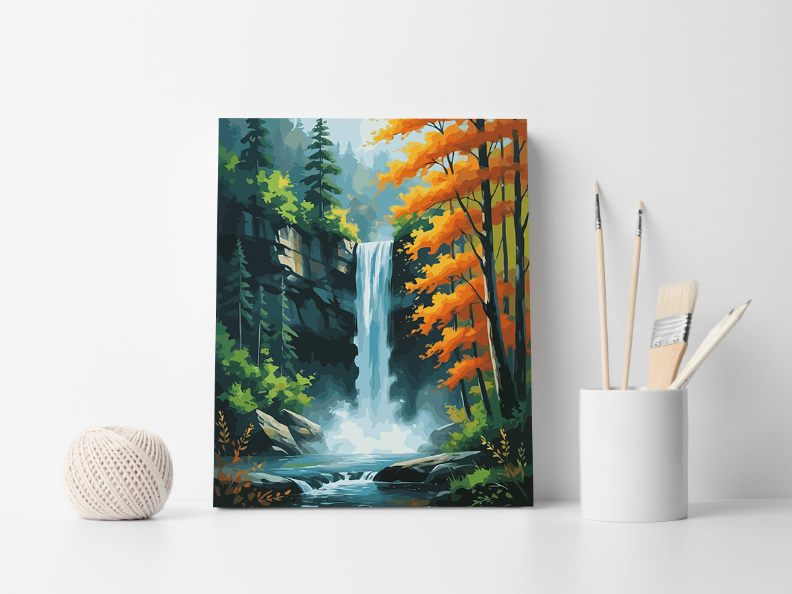 Pictura pe Numere – Padure Peisaj 6115