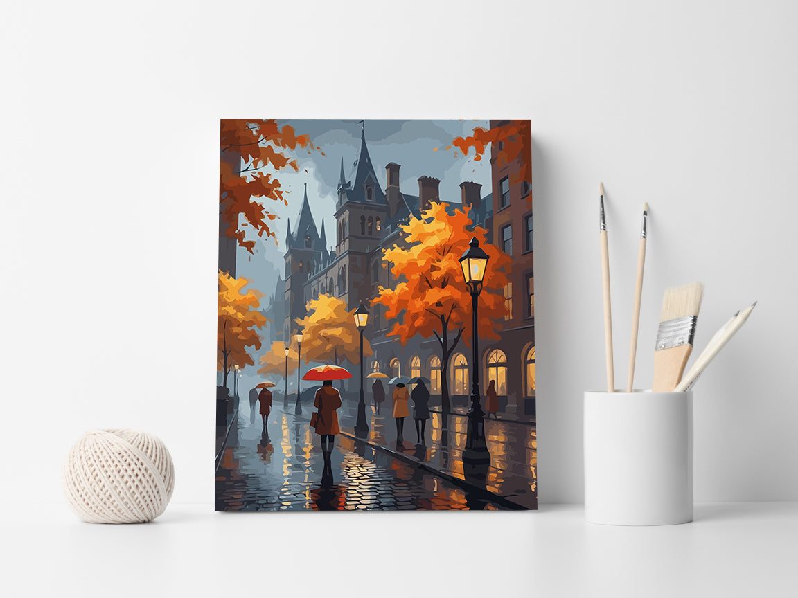 Pictura pe Numere – Toamna in Oras 6121
