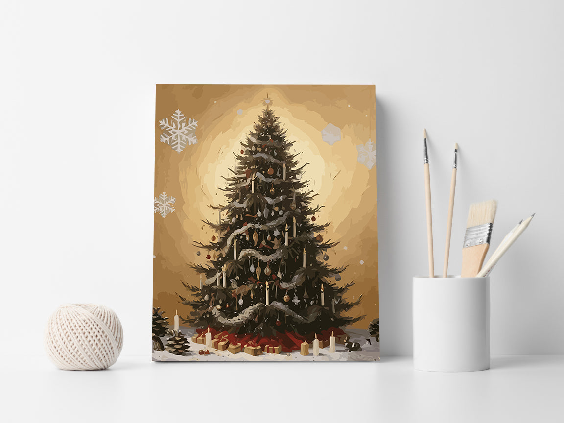 Pictura pe Numere – Brad De Craciun 6155