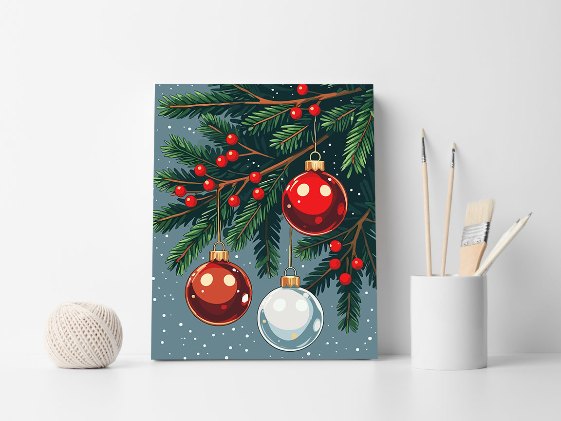 Pictura pe Numere – Decoratiuni Craciun 6166