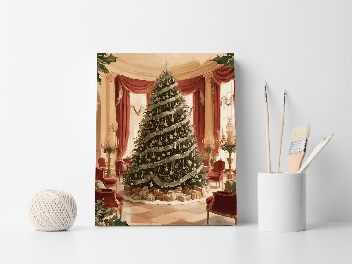 Pictura pe Numere – Brad De Craciun 6178