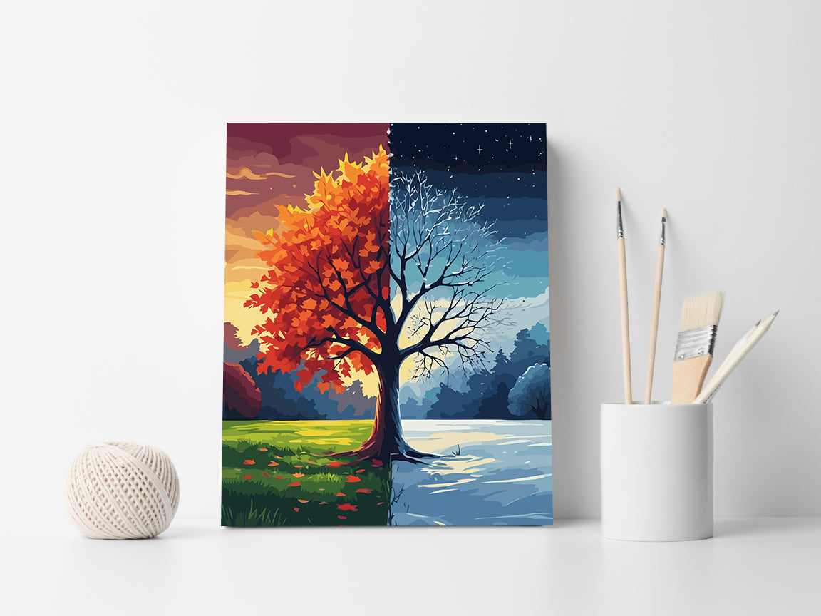 Pictura pe Numere – Iarna si Toamna 6098