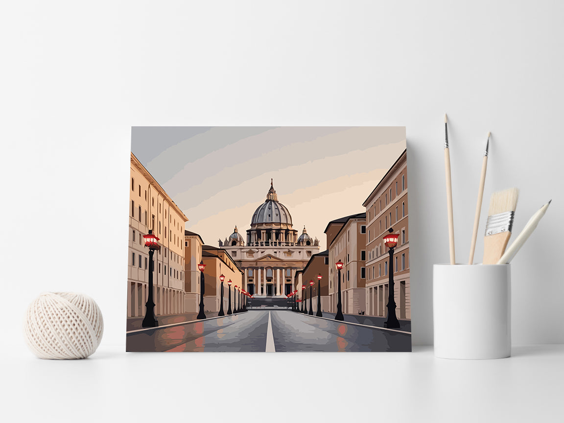 Pictura pe Numere – Drumul Catre Vatican 6301
