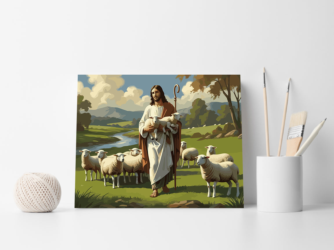 Pictura pe Numere – Bunul Pastor 6366