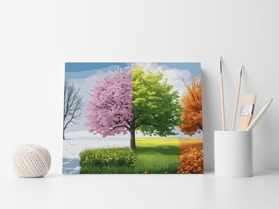 Pictura pe Numere – Patru Anotimpuri 6087
