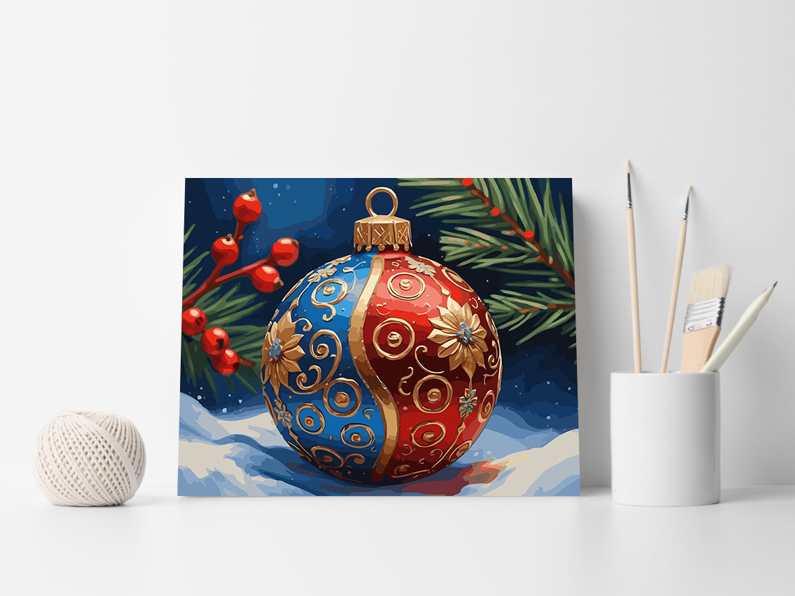 Pictura pe Numere – Decoratiuni De Craciun 6139